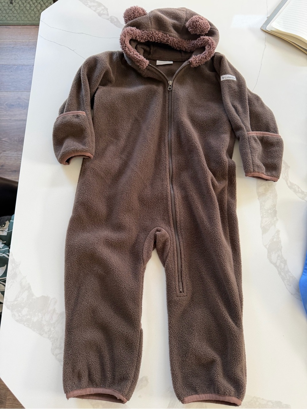 Columbia Western Barlow Bunting Zip Hood Coverall Baby Boy  18-24 months